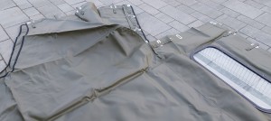 Uaz 469 Uaz 3151 Plandeka gumowa zielona