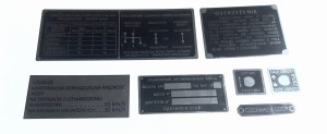 Uaz 469 Tabliczki znamionowe aluminiowe PL pw